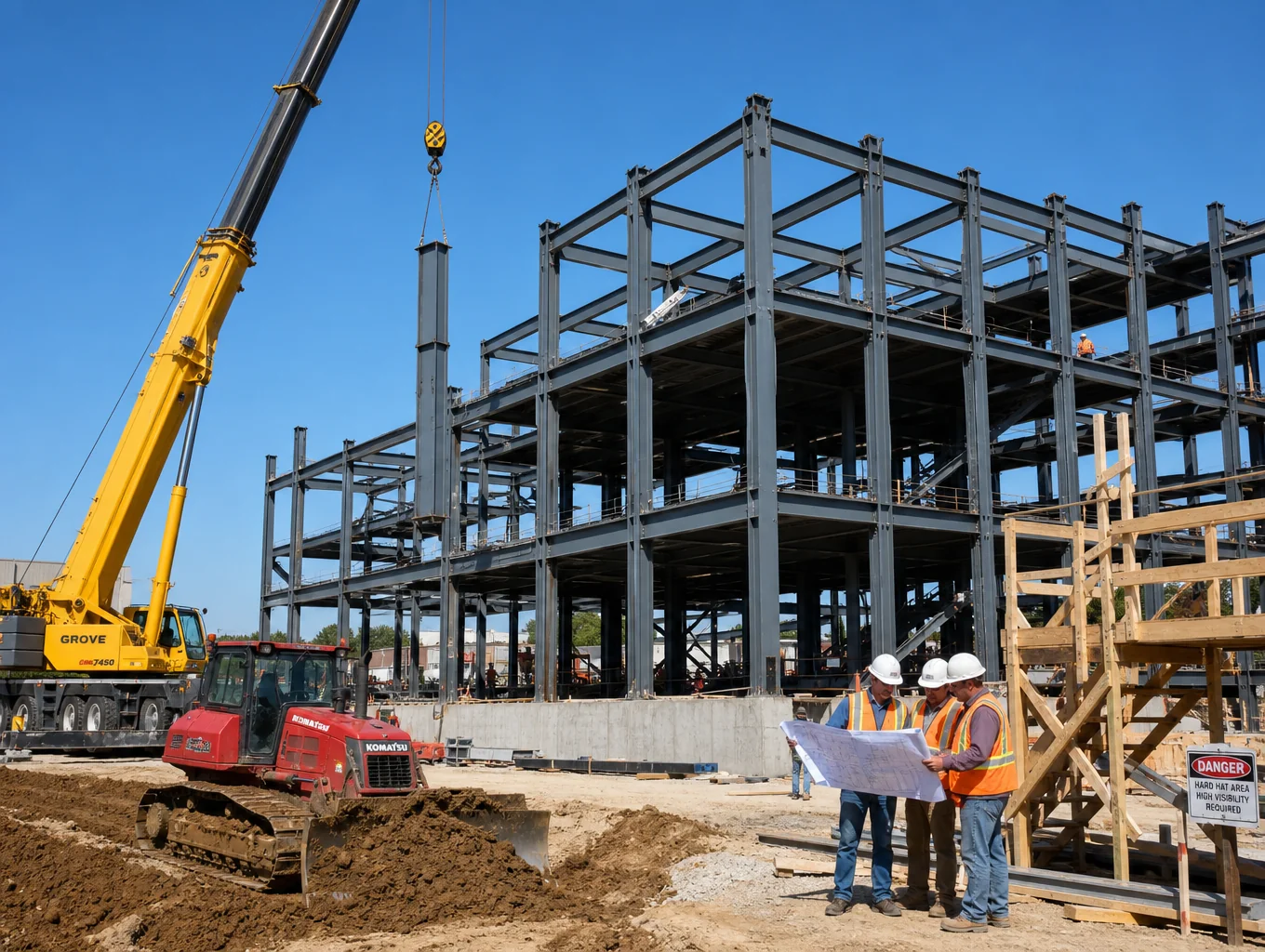 Construction site and building capital project renovation oversight